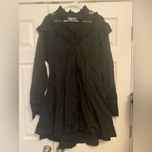 Killstar Lace Dress Shirt